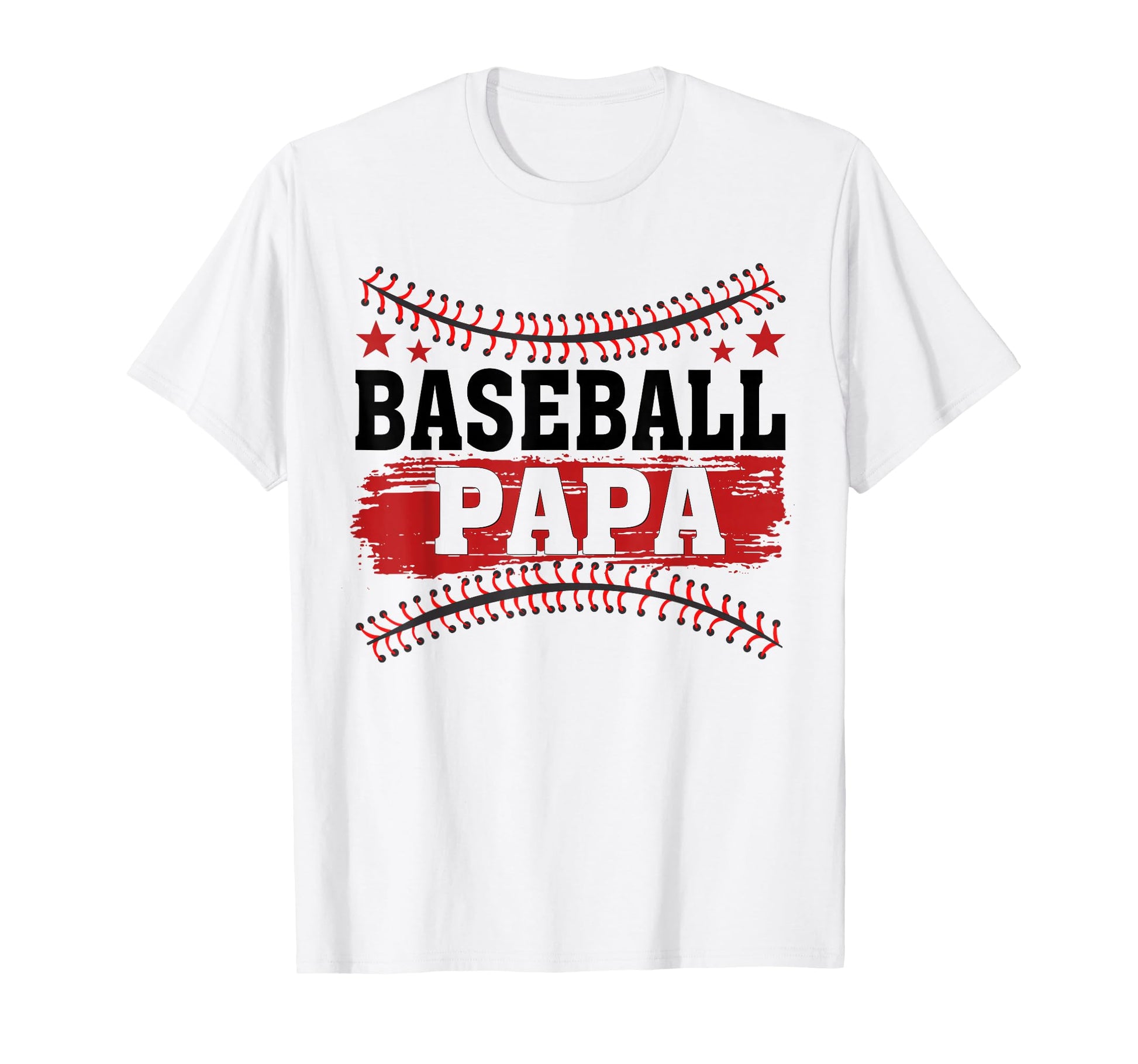 Baseball Papa Baseball Player T-Shirt - Casual Everyday Wear for Adults - T-Shirt, Sweatshirt, Hoodie