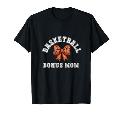 Coquette Basketball Bonus Mom Bow Game T-Shirt - Unique Graphic Men Women - T-Shirt, Sweatshirt, Hoodie
