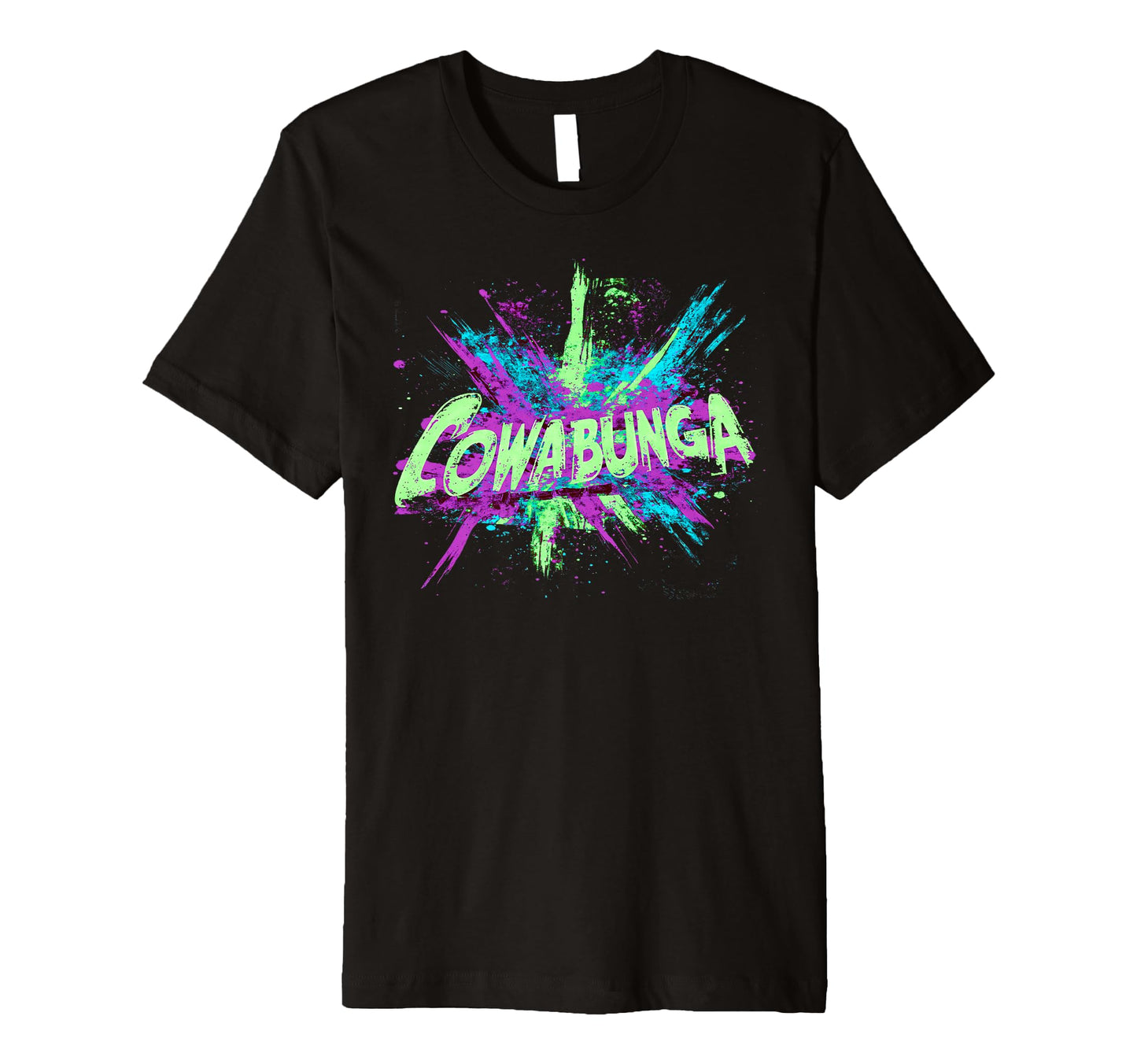 Cowabunga 80S 90S Nostalgia Slang T-Shirt - Aesthetic Graphic for Adults - T-Shirt, Sweatshirt, Hoodie