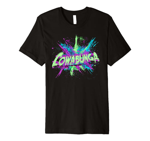 Cowabunga 80S 90S Nostalgia Slang T-Shirt - Aesthetic Graphic for Adults - T-Shirt, Sweatshirt, Hoodie