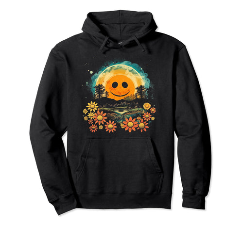 Sun Boho Groovy Sunshine Grunge 30 Hoodie - Streetwear Style for Adults - T-Shirt, Sweatshirt, Hoodie