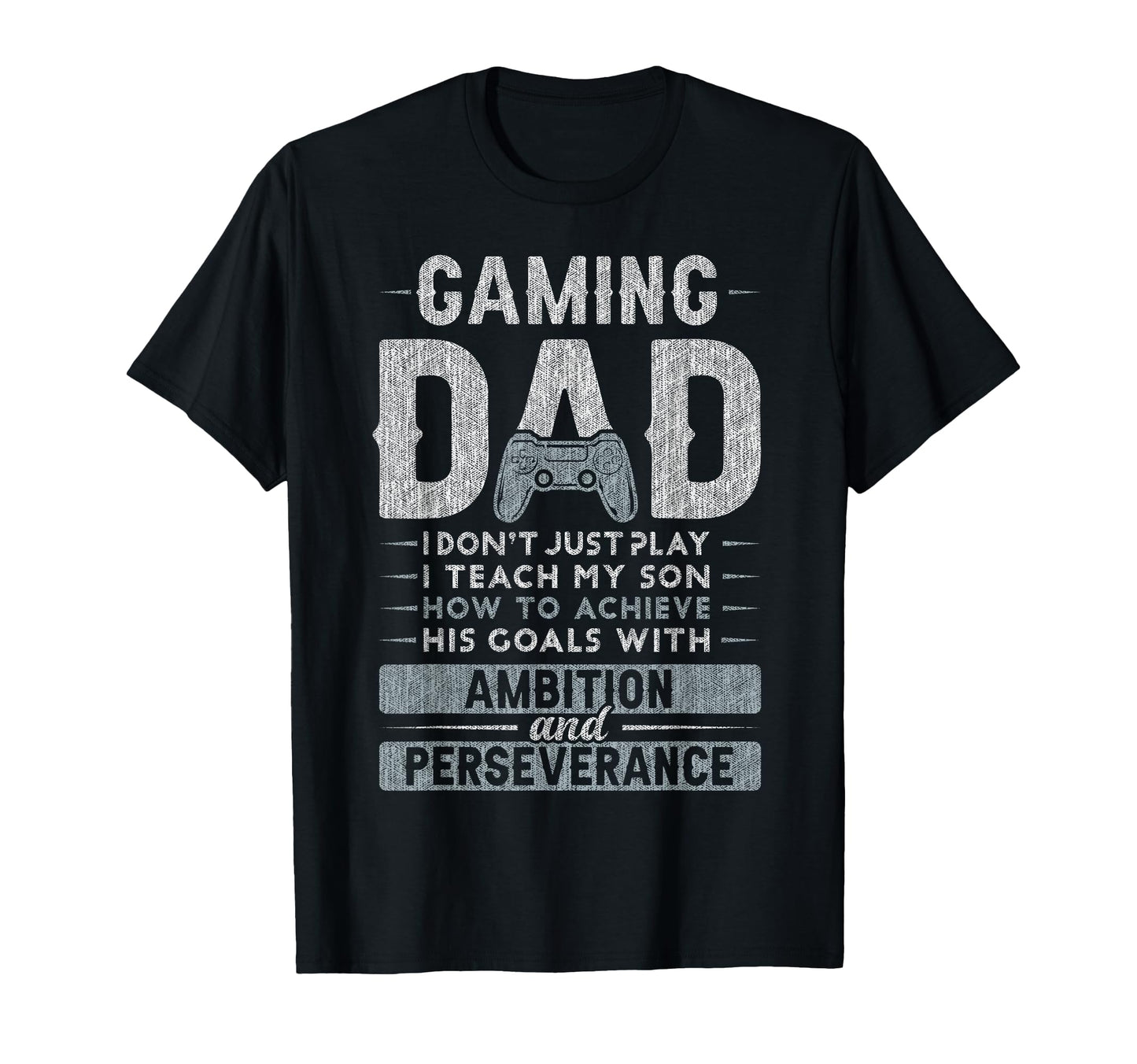 Gaming Dad Father Son Fathers Day T-Shirt - Minimalist Print for Adults - T-Shirt, Sweatshirt, Hoodie