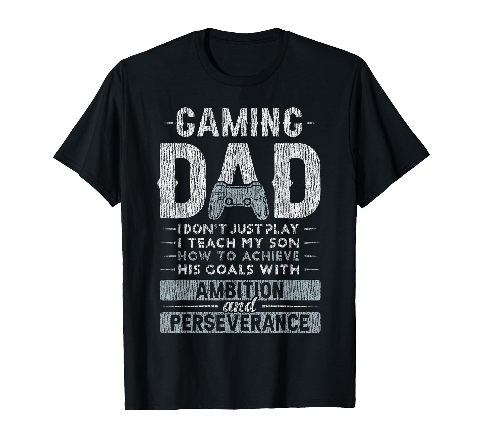 Gaming Dad Father Son Fathers Day T-Shirt - Minimalist Print for Adults - T-Shirt, Sweatshirt, Hoodie
