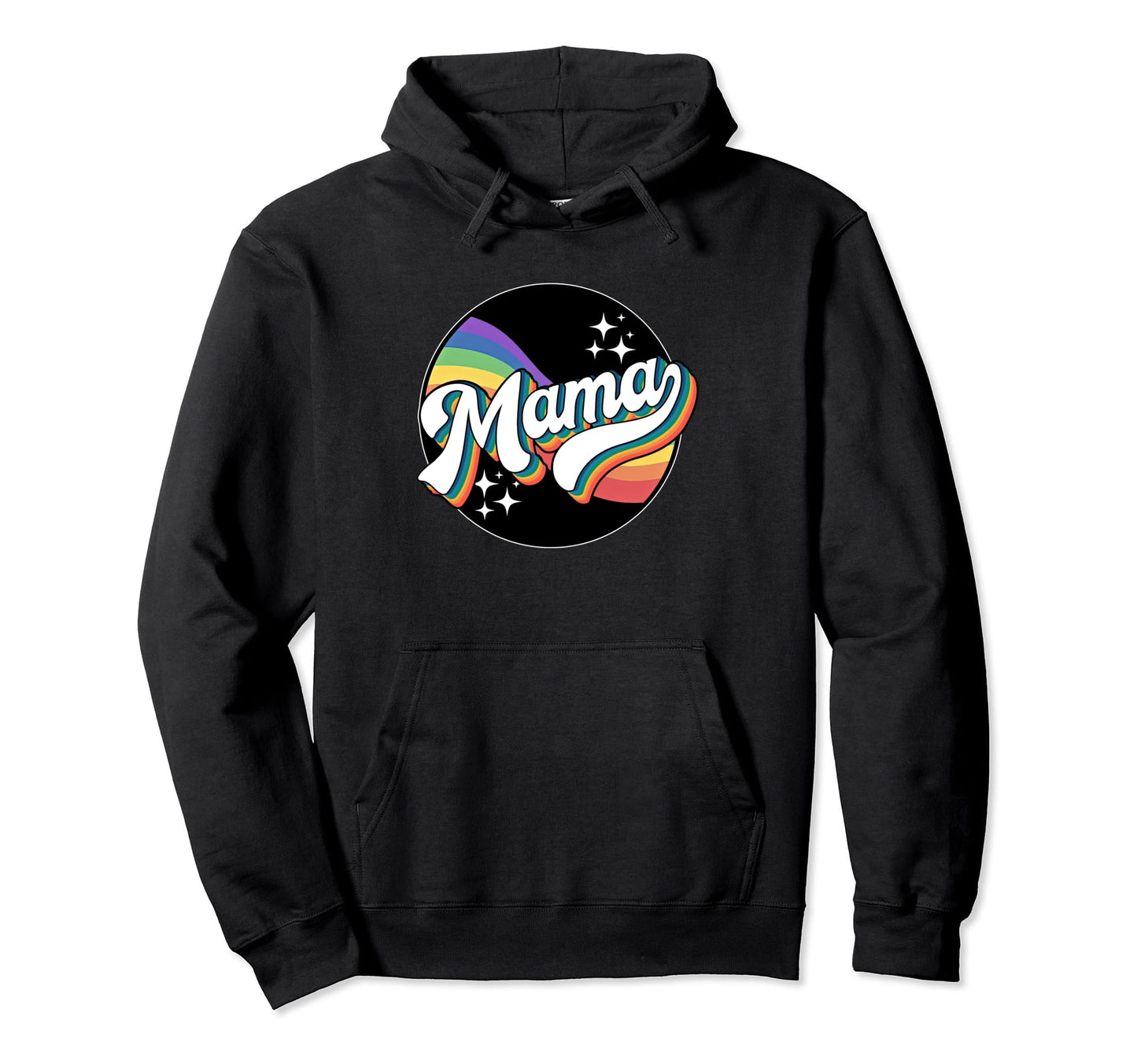 Gay Pride Month Lgbt Month Proud Mama Hoodie - Graphic Print for Adults - T-Shirt, Sweatshirt, Hoodie