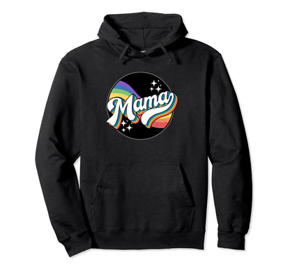 Gay Pride Month Lgbt Month Proud Mama Hoodie - Graphic Print for Adults - T-Shirt, Sweatshirt, Hoodie