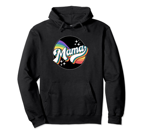 Gay Pride Month Lgbt Month Proud Mama Hoodie - Graphic Print for Adults - T-Shirt, Sweatshirt, Hoodie