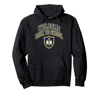 Welcome Back To School Rainbow Pre K Hoodie - Aesthetic Graphic Men Women - T-Shirt, Sweatshirt, Hoodie