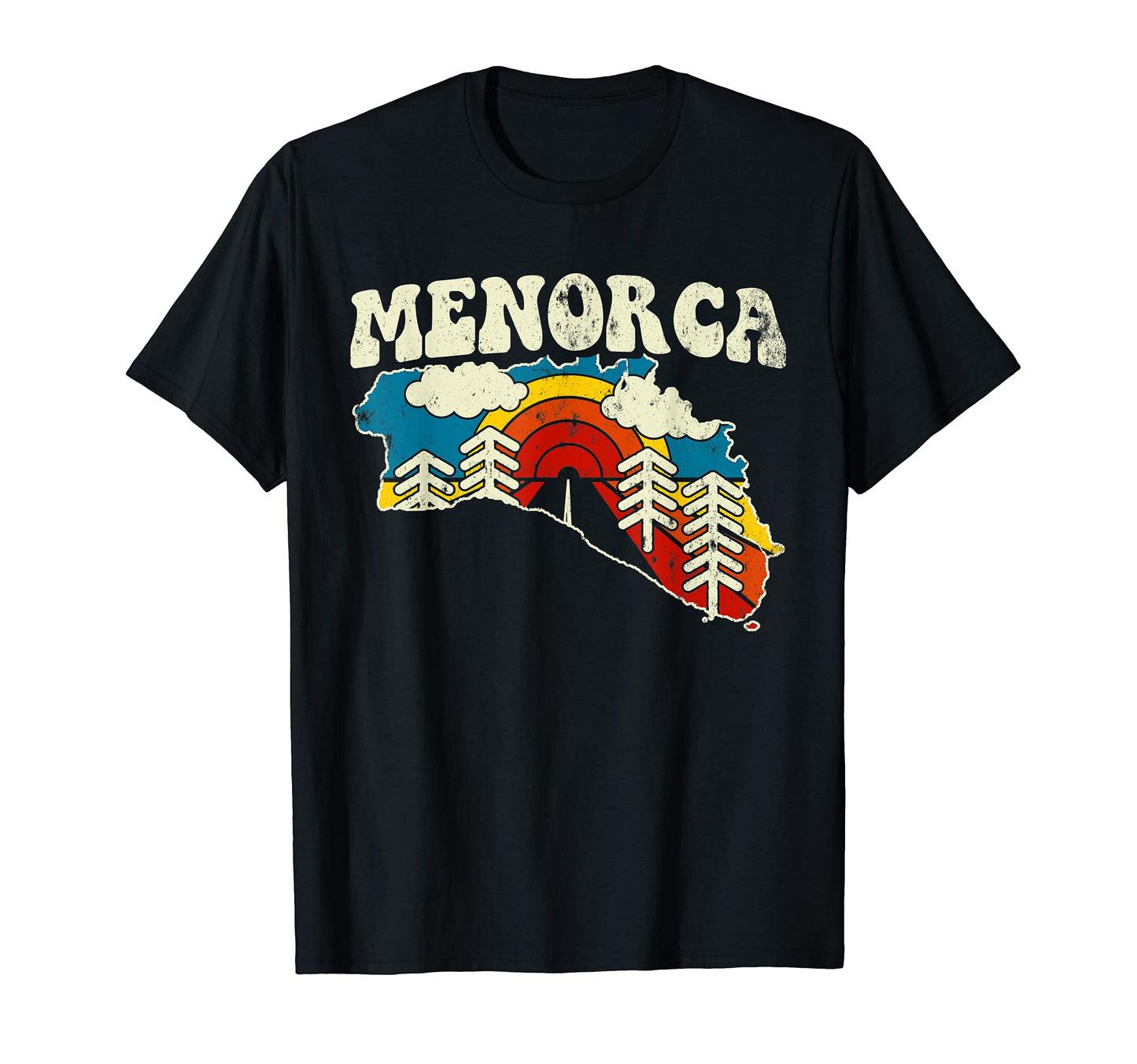 Menorca Spain Spanish Island T-Shirt - Fun Novelty Design Men Women - T-Shirt, Sweatshirt, Hoodie