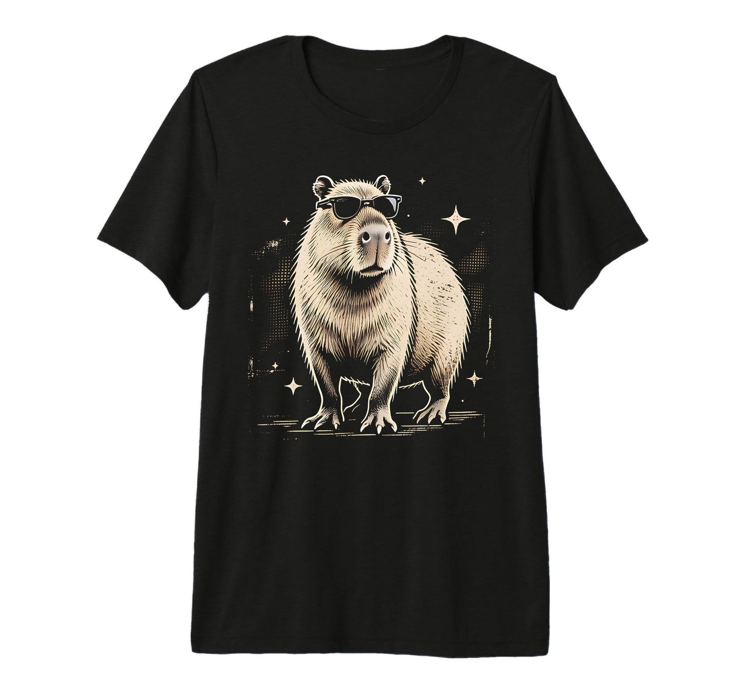 Y2K Capybara Sunglasses 90S 2000S Grunge T-Shirt - Graphic Print Men Women - T-Shirt, Sweatshirt, Hoodie