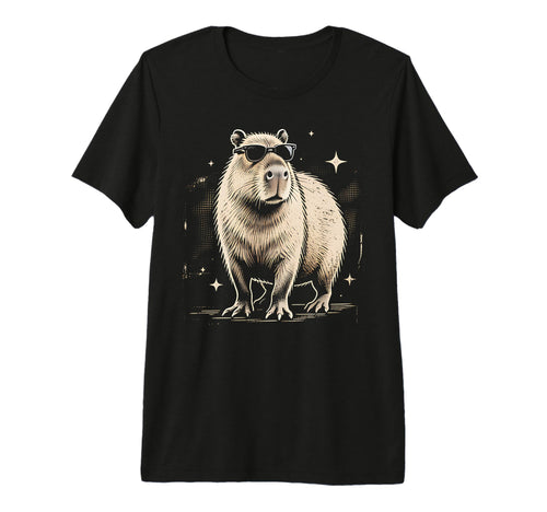 Y2K Capybara Sunglasses 90S 2000S Grunge T-Shirt - Graphic Print Men Women - T-Shirt, Sweatshirt, Hoodie