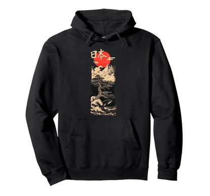 Nihon Vaporwave Japanese Soft Grunge 90S Hoodie - Unique Graphic Men Women - T-Shirt, Sweatshirt, Hoodie