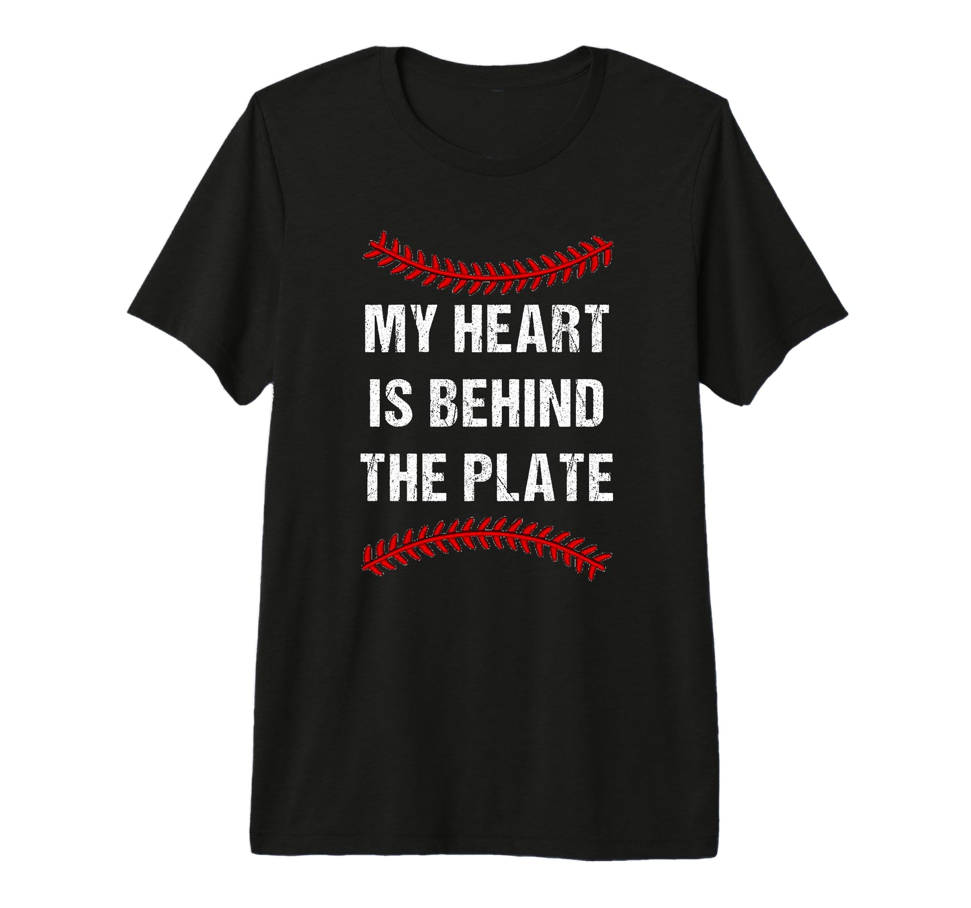 Mom Baseball Mom Catcher Tri Blend T-Shirt - Minimalist Print Unisex - T-Shirt, Sweatshirt, Hoodie