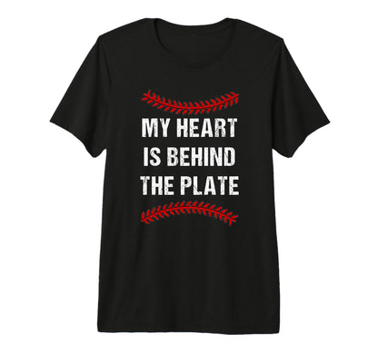 Mom Baseball Mom Catcher Tri Blend T-Shirt - Minimalist Print Unisex - T-Shirt, Sweatshirt, Hoodie
