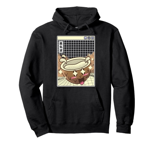 Happy Coconut Digital Japan 80S Otaku Hoodie - Trendy Graphic Men Women - T-Shirt, Sweatshirt, Hoodie