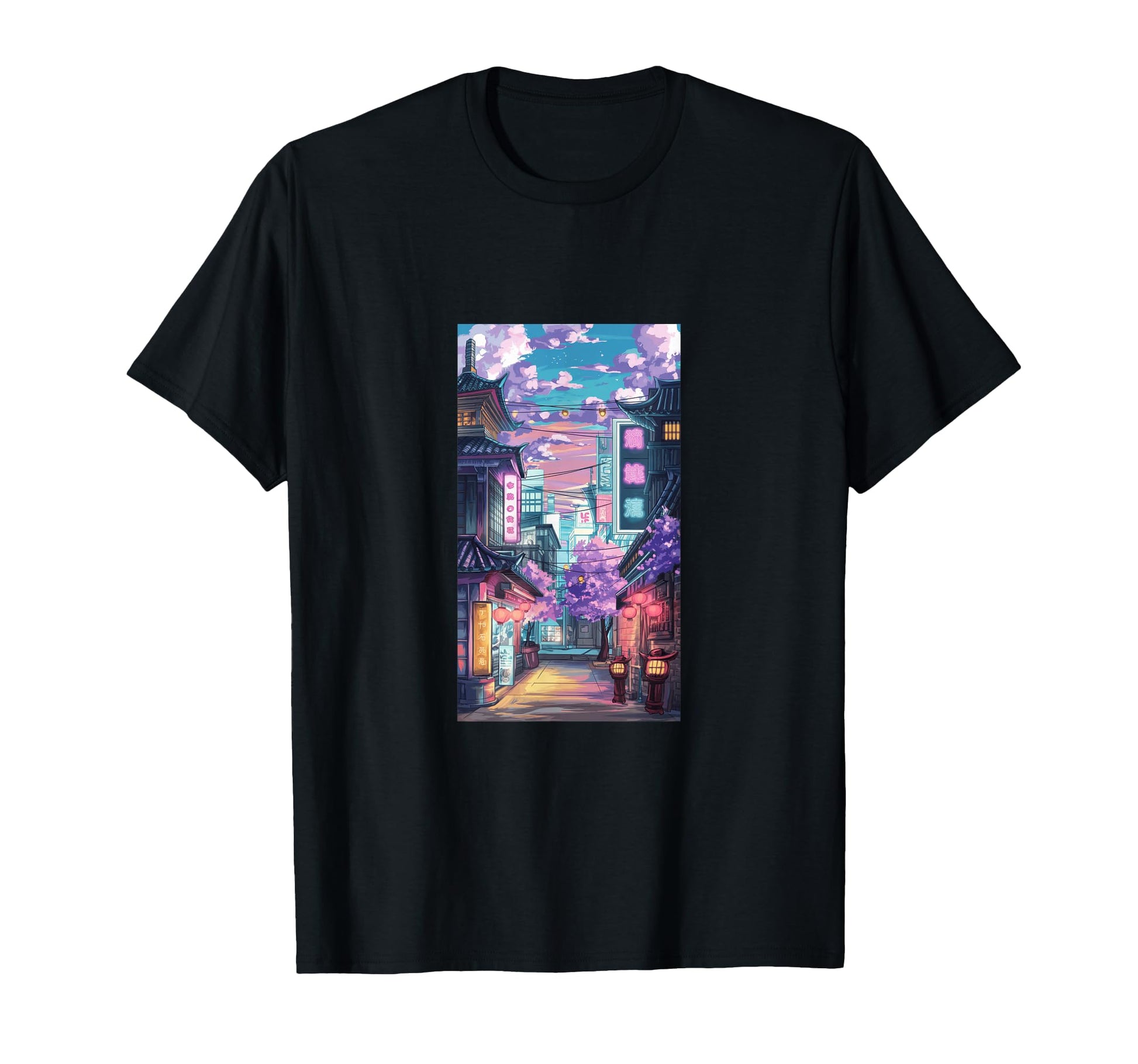 Anime Surreal Lofi Aesthetic T-Shirt - Minimalist Print for Adults - T-Shirt, Sweatshirt, Hoodie