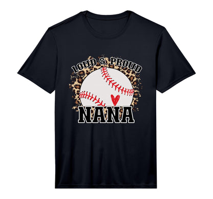 Mens Womens Baseball Grandma Aunt T-Shirt - Streetwear Style for Adults - T-Shirt, Sweatshirt, Hoodie