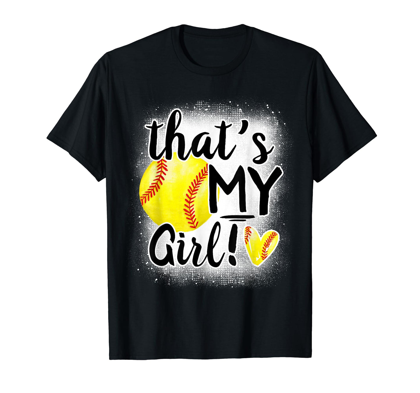 Thats My Softball Cheer Mom Dad T-Shirt - Aesthetic Graphic for Adults - T-Shirt, Sweatshirt, Hoodie