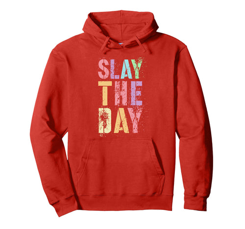 Slay Day Competition Game Match Hoodie - Aesthetic Graphic for Adults - T-Shirt, Sweatshirt, Hoodie