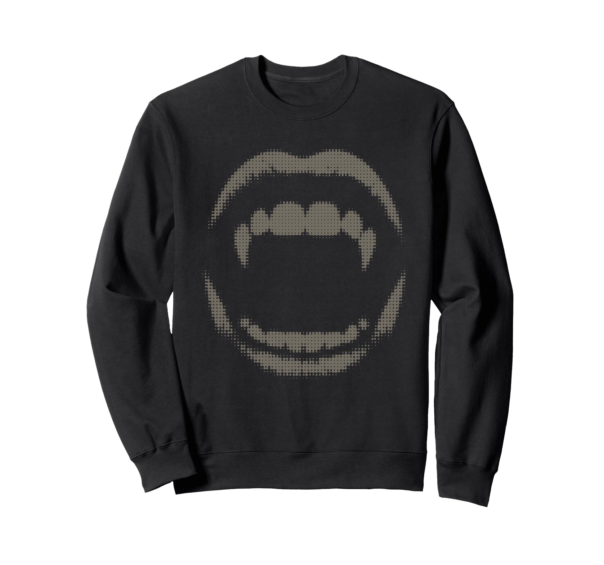 Vampire Fangs Y2K Grunge Emo Sweatshirt - Streetwear Style for Adults - T-Shirt, Sweatshirt, Hoodie