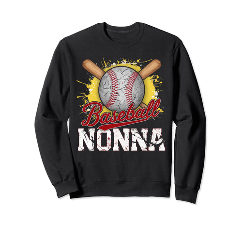 Baseball Grandma Grandmother Granny Sweatshirt - Minimalist Print Unisex - T-Shirt, Sweatshirt, Hoodie