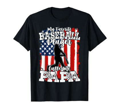 My Favorite Baseball Player Calls Me T-Shirt - Trendy Graphic for Adults - T-Shirt, Sweatshirt, Hoodie