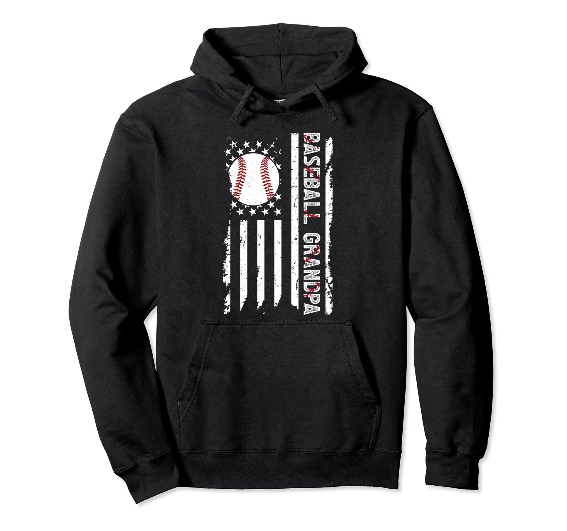 Baseball Grandpa Baseball Player Hoodie - Casual Everyday Wear Unisex - T-Shirt, Sweatshirt, Hoodie