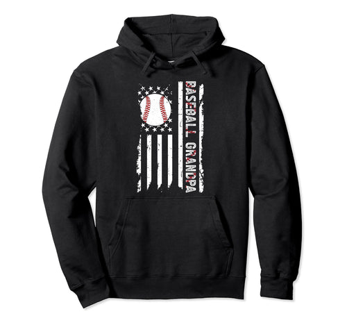 Baseball Grandpa Baseball Player Hoodie - Casual Everyday Wear Unisex - T-Shirt, Sweatshirt, Hoodie
