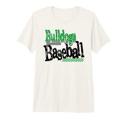 Green Bulldogs Baseball Mom Game Day T-Shirt - Trendy Graphic Unisex - T-Shirt, Sweatshirt, Hoodie