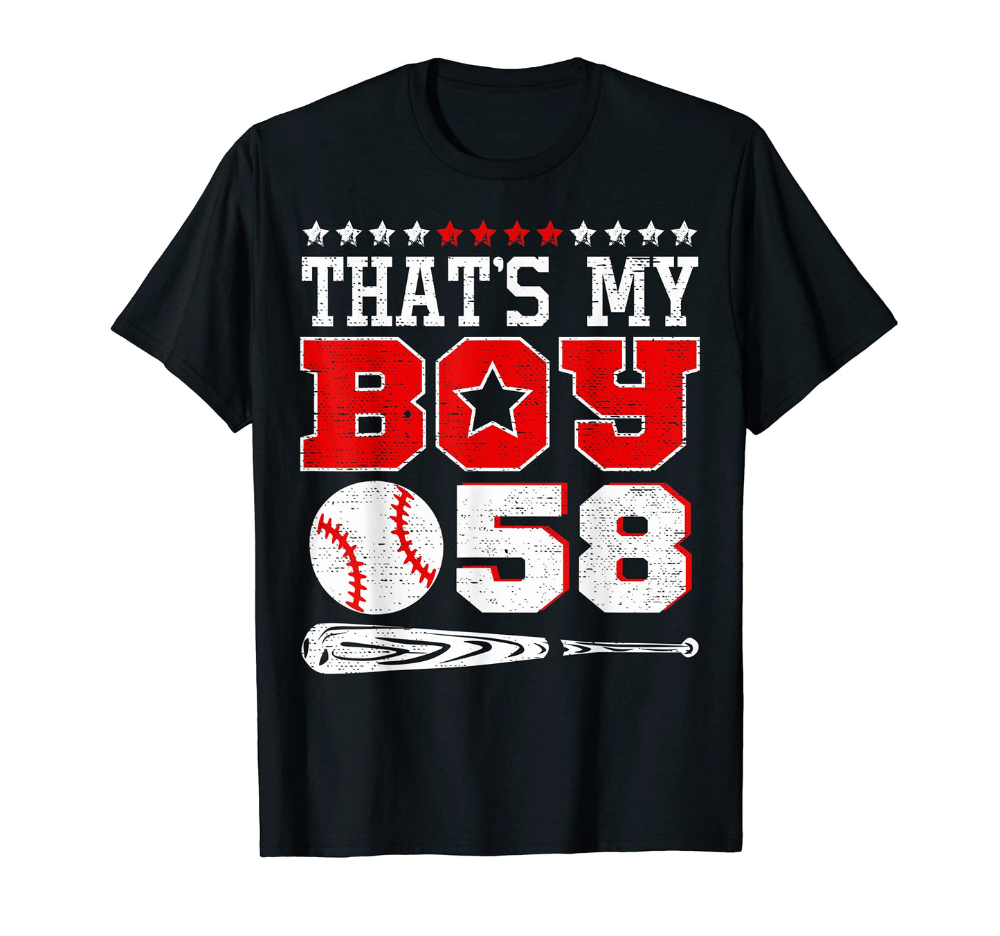 Thats My Baseball 58 T-Shirt - Casual Everyday Wear Men Women - T-Shirt, Sweatshirt, Hoodie