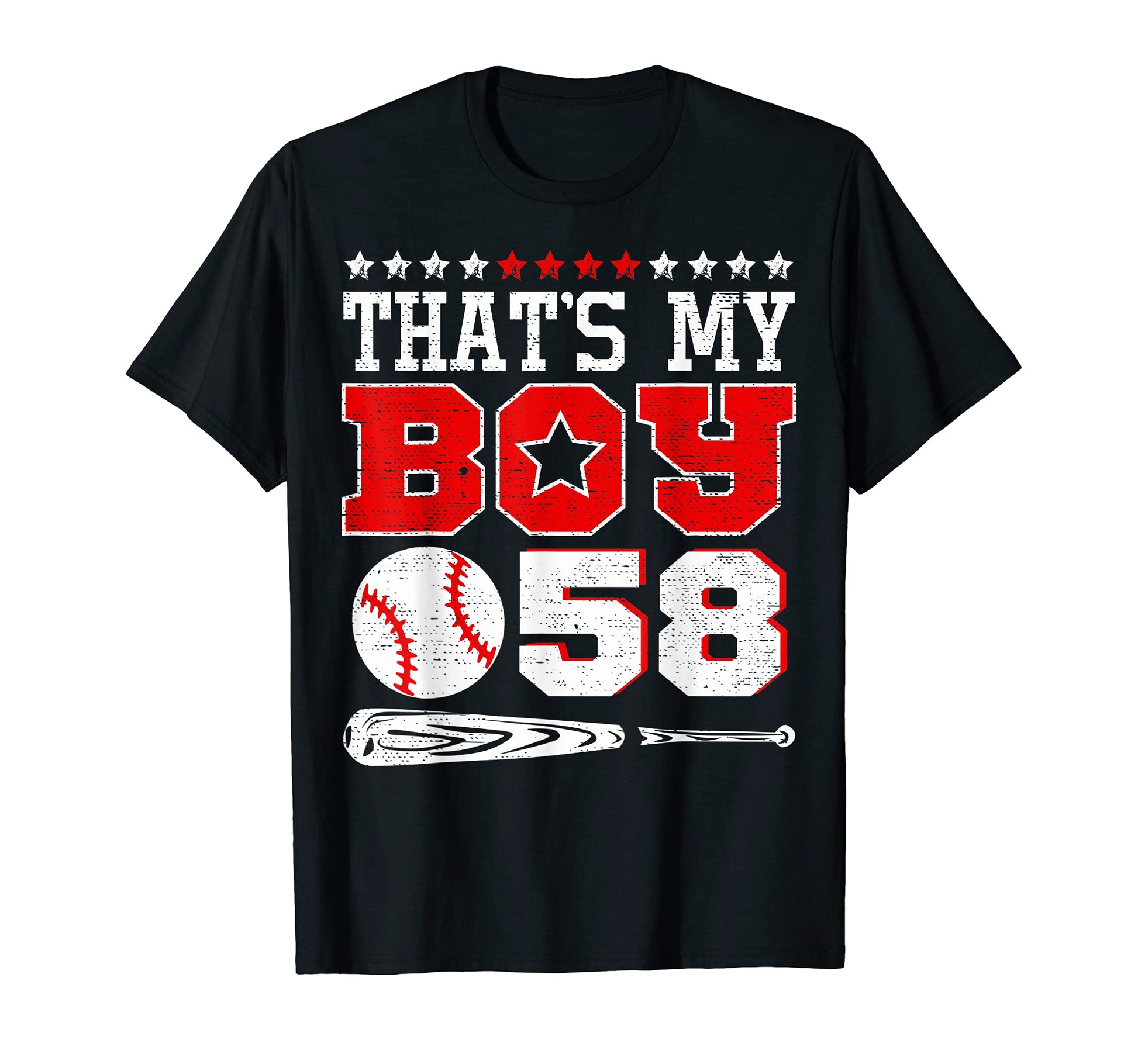 Thats My Baseball 58 T-Shirt - Casual Everyday Wear Men Women - T-Shirt, Sweatshirt, Hoodie