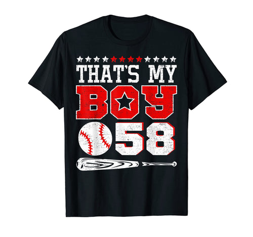 Thats My Baseball 58 T-Shirt - Casual Everyday Wear Men Women - T-Shirt, Sweatshirt, Hoodie