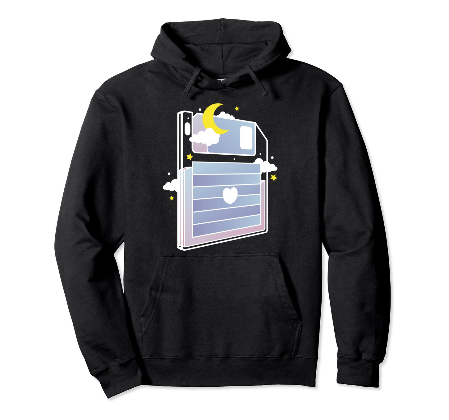 Sweet Kawaii Aesthetic Vaporwave Hoodie - Fun Novelty Design for Adults - T-Shirt, Sweatshirt, Hoodie