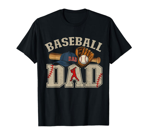 Baseball Dad Tees Proud Sports Dads Hoodie - Streetwear Style Men Women - T-Shirt, Sweatshirt, Hoodie