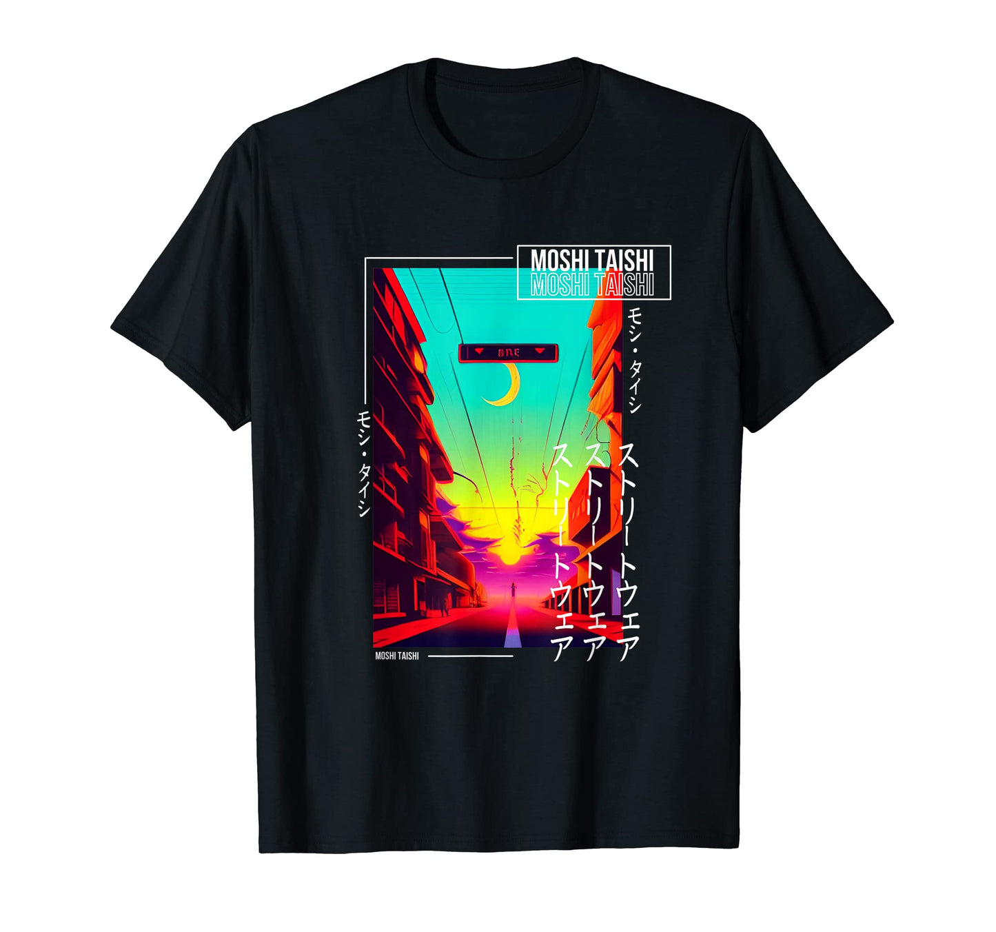 90S Synthwave Japanese Vaporwave Art Otaku T-Shirt - Trendy Graphic Unisex - T-Shirt, Sweatshirt, Hoodie