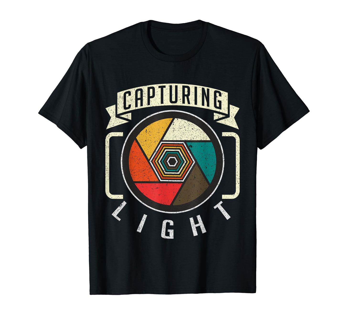 Capturing Light Camera Photography T-Shirt - Custom Art Print Men Women - T-Shirt, Sweatshirt, Hoodie