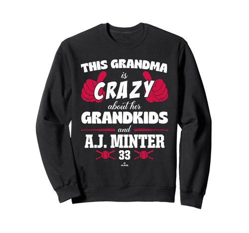 Grandma Crazy J Minter Atlanta Sweatshirt - Minimalist Print Men Women - T-Shirt, Sweatshirt, Hoodie