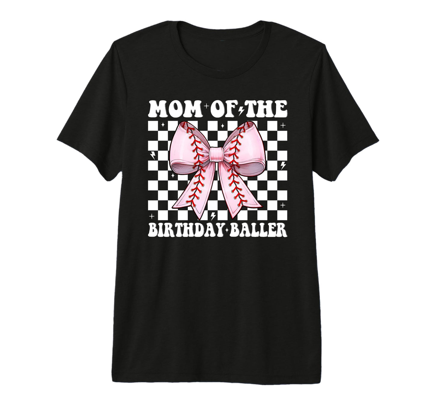 Mom Birthday Baller Baseball Mom T-Shirt - Casual Everyday Wear for Adults - T-Shirt, Sweatshirt, Hoodie