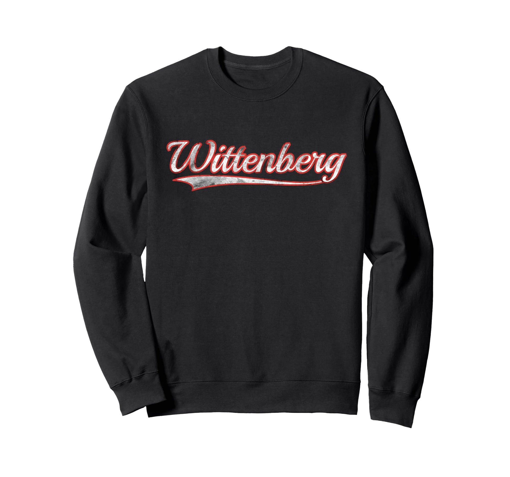 Wittenberg Varsity Distressed Sweatshirt - Custom Art Print Unisex - T-Shirt, Sweatshirt, Hoodie