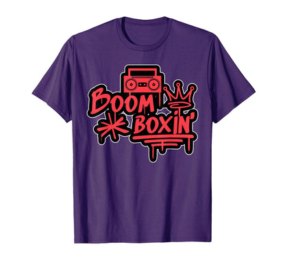 Boomboxin Ghetto Blaster 90S Hip Hop T-Shirt - Aesthetic Graphic Unisex - T-Shirt, Sweatshirt, Hoodie