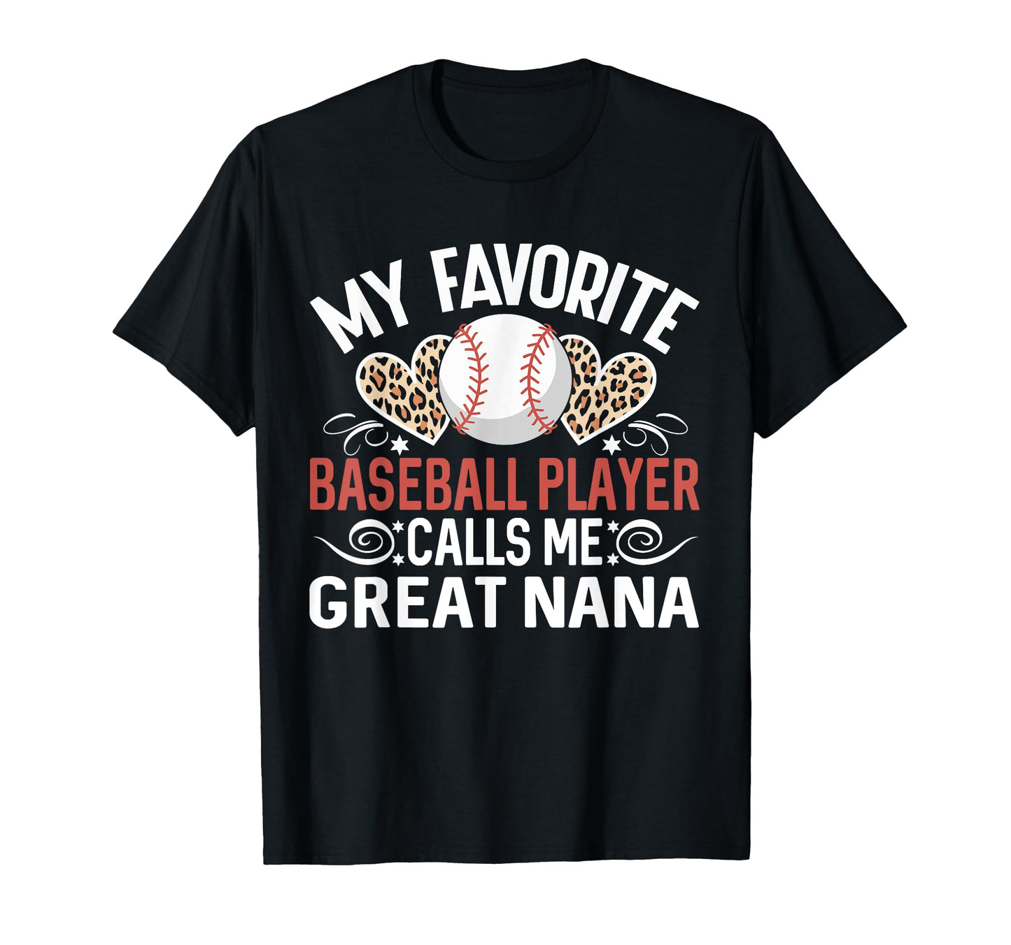 My Favorite Baseball Player Calls Me Great T-Shirt - Trendy Graphic Unisex - T-Shirt, Sweatshirt, Hoodie