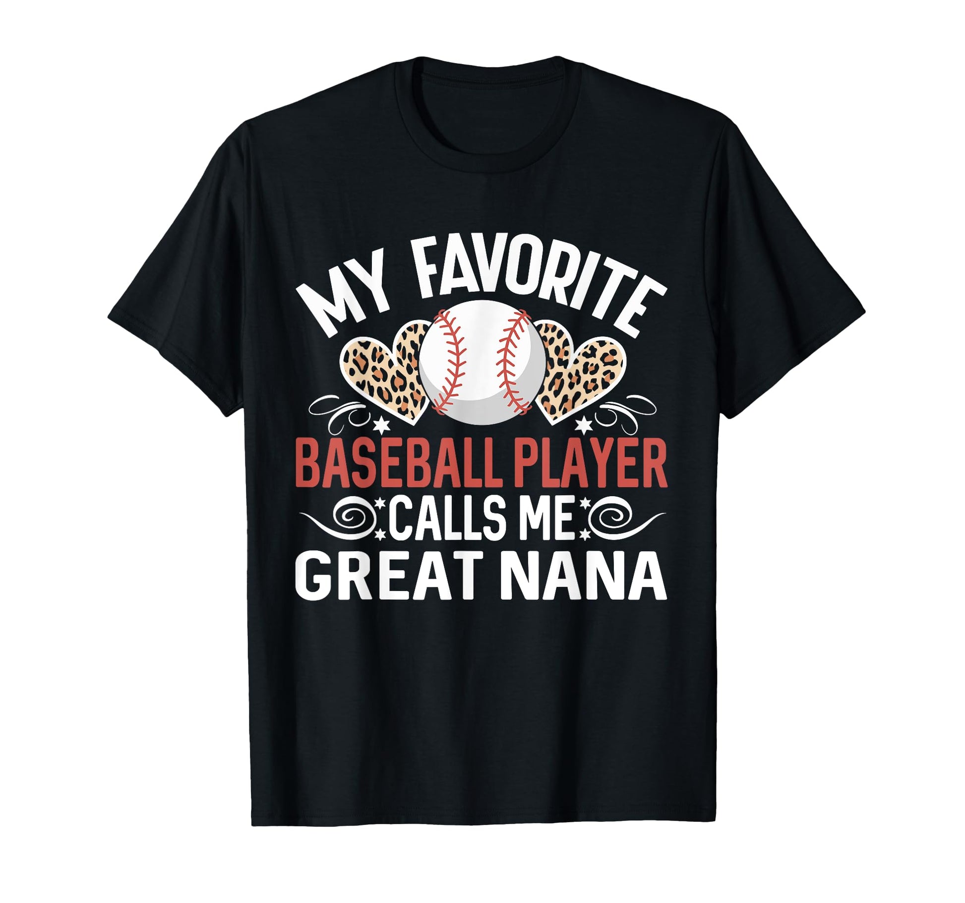 My Favorite Baseball Player Calls Me Great T-Shirt - Trendy Graphic Unisex - T-Shirt, Sweatshirt, Hoodie
