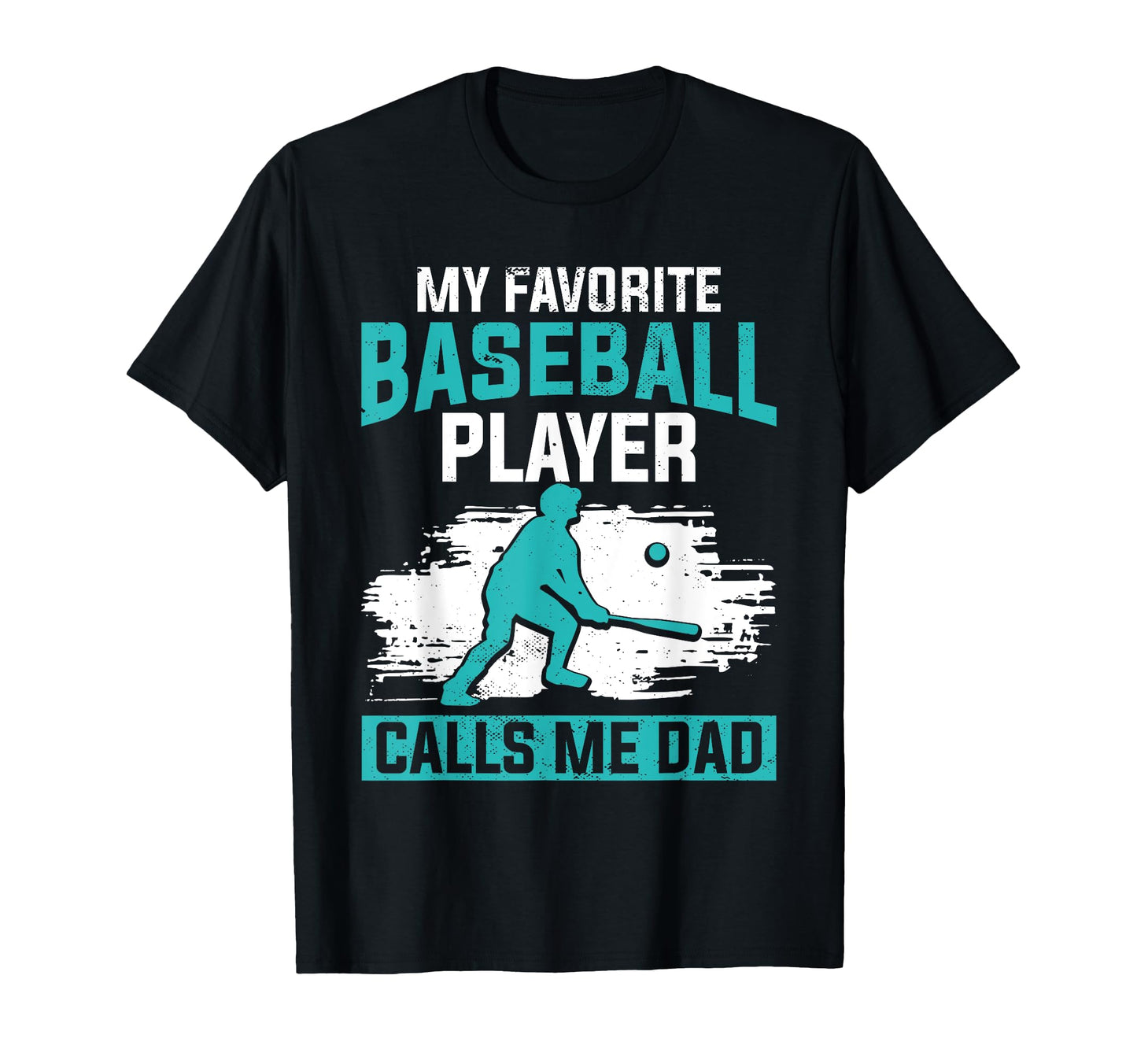 Fathers Day Baseball Dad Parent T-Shirt - Casual Everyday Wear for Adults - T-Shirt, Sweatshirt, Hoodie