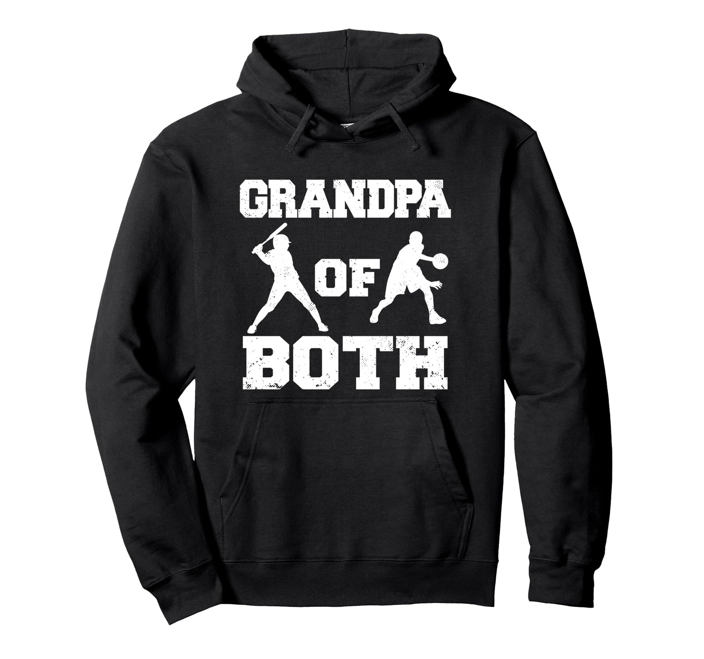 Grandpa Both Funny Baseball Hoodie - Casual Everyday Wear Unisex - T-Shirt, Sweatshirt, Hoodie