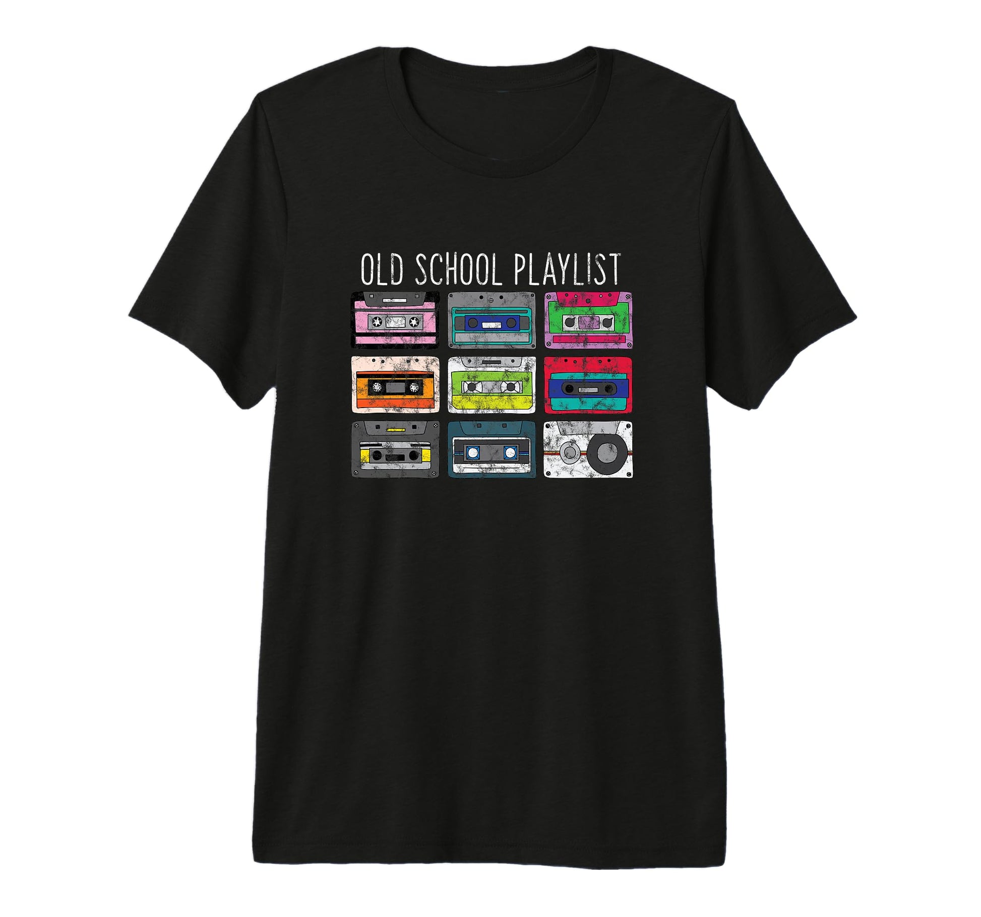Cassette Tape Music 80S Old School T-Shirt - Fun Novelty Design Unisex - T-Shirt, Sweatshirt, Hoodie