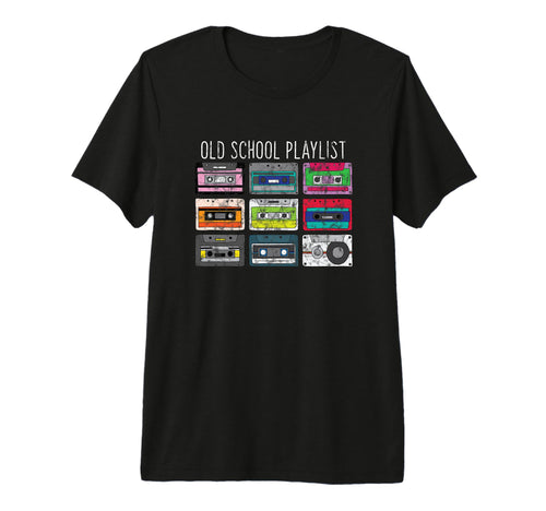 Cassette Tape Music 80S Old School T-Shirt - Fun Novelty Design Unisex - T-Shirt, Sweatshirt, Hoodie