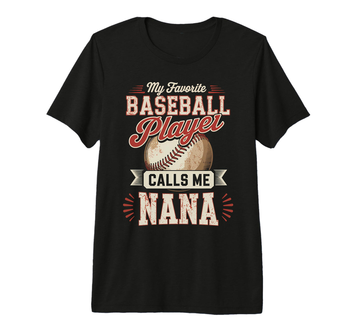 My Favorite Baseball Player Calls T-Shirt - Casual Everyday Wear Men Women - T-Shirt, Sweatshirt, Hoodie