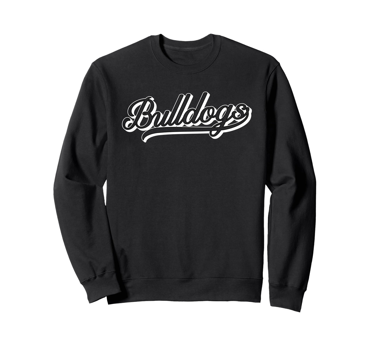 Bulldogs Baseball Bulldog Sweatshirt - Casual Everyday Wear Men Women - T-Shirt, Sweatshirt, Hoodie