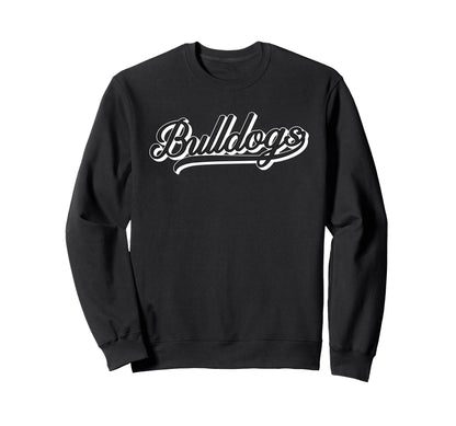 Bulldogs Baseball Bulldog Sweatshirt - Casual Everyday Wear Men Women - T-Shirt, Sweatshirt, Hoodie