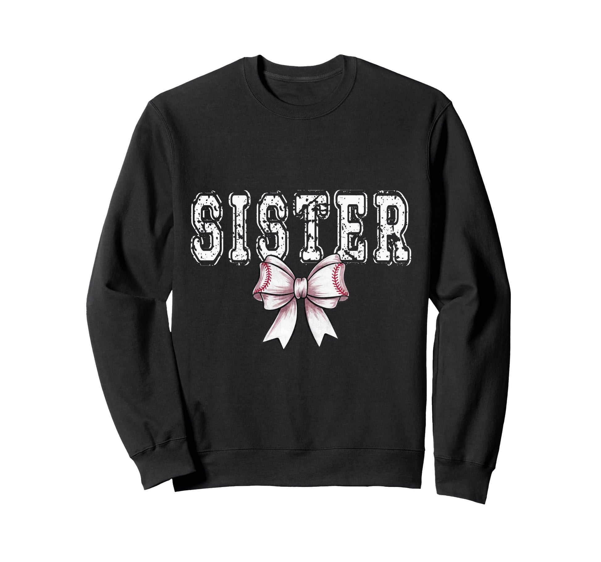 Coquette Baseball Sister Spirit Sweatshirt - Unique Graphic Unisex - T-Shirt, Sweatshirt, Hoodie