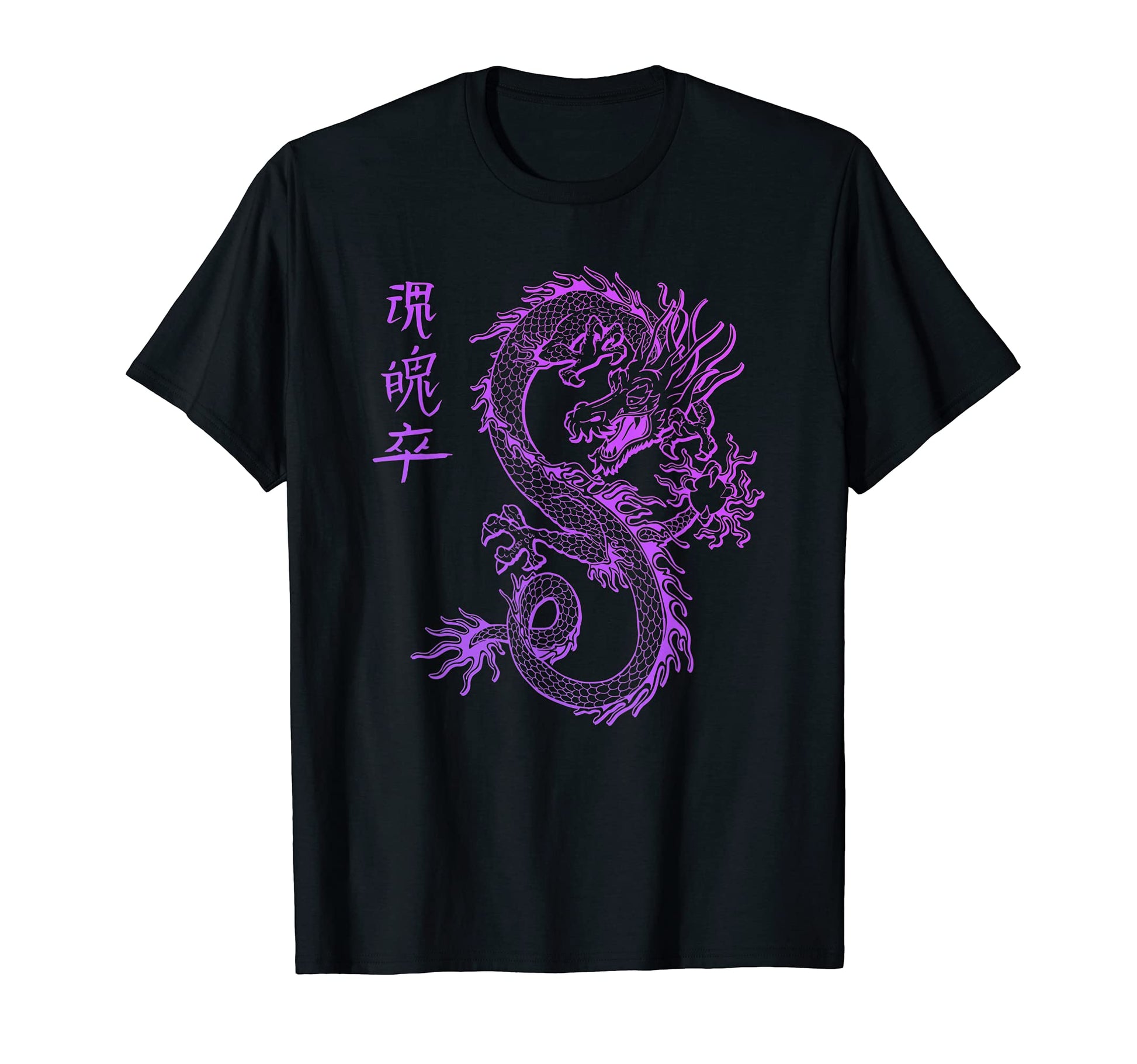 Japan Dragon Vaporwave Aesthetic T-Shirt - Casual Everyday Wear Men Women - T-Shirt, Sweatshirt, Hoodie